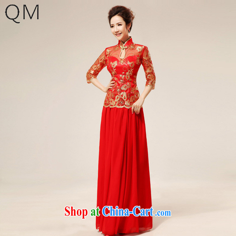 light at the sexy lace bridal wedding dresses stylish improvement outfit cuff CTX QP 75 red XXL