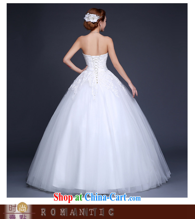 Qi wei summer 2015 new wedding dresses upscale bridal new Korean version with graphics thin Mary Magdalene Beauty Chest strap larger retro wood drill white XXL pictures, price, brand platters! Elections are good character, the national distribution, so why buy now enjoy more preferential! Health