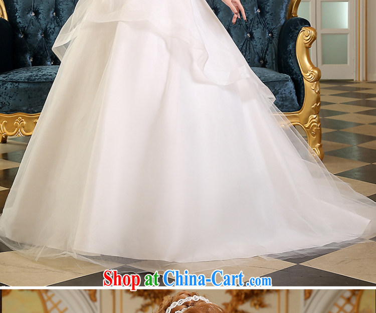 Qi wei wedding dresses 2015 new summer new Wedding Video thin bridal tail wedding deep V stylish Korean tail with white XXL pictures, price, brand platters! Elections are good character, the national distribution, so why buy now enjoy more preferential! Health