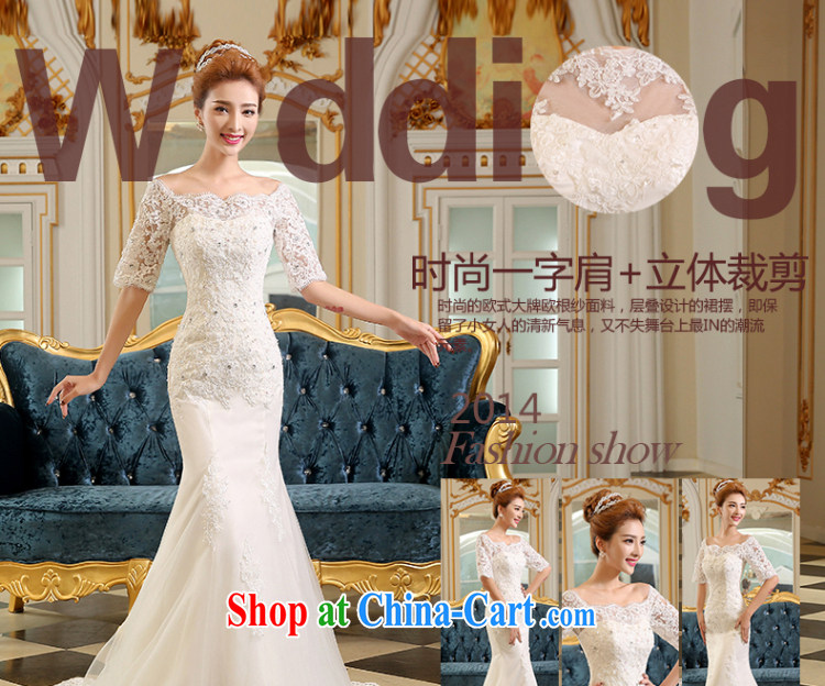 Qi wei bridal wedding dresses shoulders new, summer 2015 new stylish Korean crowsfoot cultivating high-tail tied with the code inserts drill white XXL pictures, price, brand platters! Elections are good character, the national distribution, so why buy now enjoy more preferential! Health
