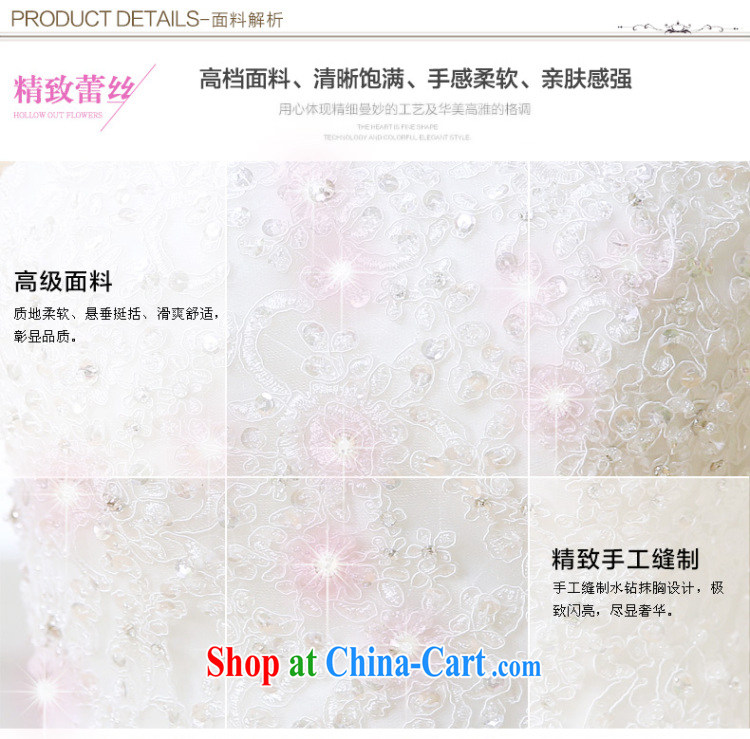 Wedding white summer 2015 new Korean sweet wood drill erase chest bridal with Princess lace straps A field dress with wedding and discount national package mail white XL pictures, price, brand platters! Elections are good character, the national distribution, so why buy now enjoy more preferential! Health