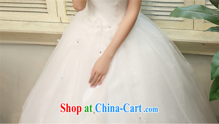 Tslyzm bride single shoulder wedding dresses 2015 new Korean sweet flowers a shoulder graphics thin diamond wedding canopy skirts home yarn white XXL pictures, price, brand platters! Elections are good character, the national distribution, so why buy now enjoy more preferential! Health