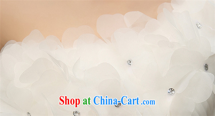 Tslyzm bride single shoulder wedding dresses 2015 new Korean sweet flowers a shoulder graphics thin diamond wedding canopy skirts home yarn white XXL pictures, price, brand platters! Elections are good character, the national distribution, so why buy now enjoy more preferential! Health