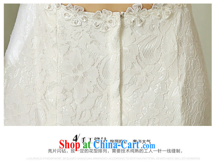 wedding dresses the Field shoulder 2015 Korean brides new dual-shoulder V collar sexy back exposed cultivating the waist crowsfoot small trailing white wedding dresses and package mail white XXL demand 5 - 7 Day Shipping pictures, price, brand platters! Elections are good character, the national distribution, so why buy now enjoy more preferential! Health