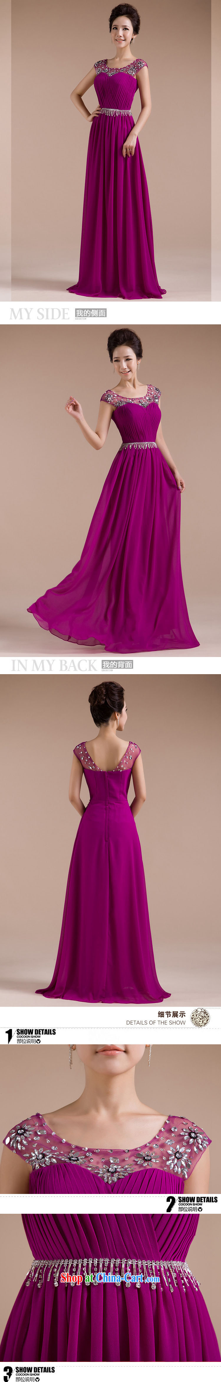 Shallow end (QM) shoulder wedding dresses brides sexy wedding dress retro dress purple CTX XXL pictures, price, brand platters! Elections are good character, the national distribution, so why buy now enjoy more preferential! Health