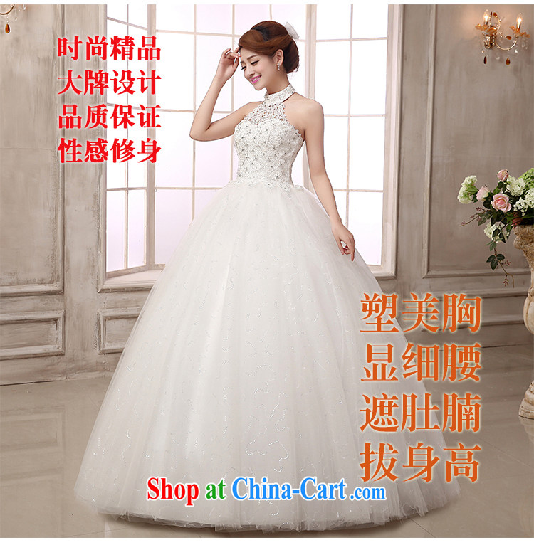 wedding dresses 2015 new lace hangs also Korean-style modern parquet drill Princess Bride with tie-out retro yarn wedding new discount package mail white custom size 7 day shipping pictures, price, brand platters! Elections are good character, the national distribution, so why buy now enjoy more preferential! Health