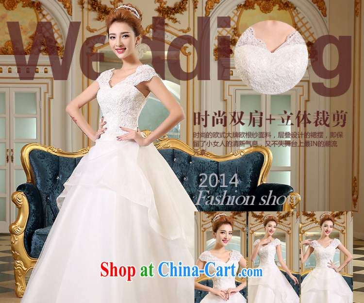 Sophie HIV than tail wedding dresses 2015 summer new winter Korean wedding bridal wedding dress fashion a field shoulder lace tied with a large code graphics thin wedding white XXL pictures, price, brand platters! Elections are good character, the national distribution, so why buy now enjoy more preferential! Health