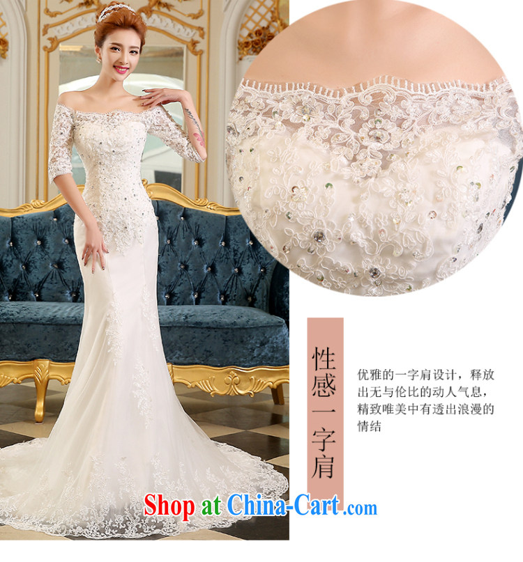 Sophie HIV than wedding dresses new summer 2015, Korean fashion bridal dresses the Field shoulder at Merlion wedding lace tied with larger tail wedding white XXL pictures, price, brand platters! Elections are good character, the national distribution, so why buy now enjoy more preferential! Health