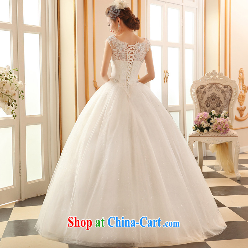 Sophie HIV than the field shoulder wedding dresses new 2015 summer Korean marriages and stylish retro wedding lace straps with wedding white XXL, Abby (SOFIE ABBY), online shopping
