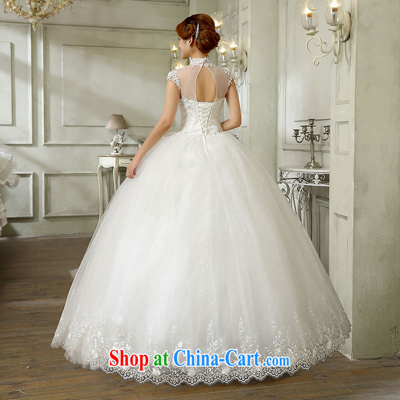 Bridal Suite 2015 new Korean-style surrounded the Field shoulder bag shoulder lace marriages with straps, on-chip pregnant women receiving lumbar shaggy dress wedding new promotional white Custom size 7 Day Shipping, 100 Ka-ming, and shopping on the Inter