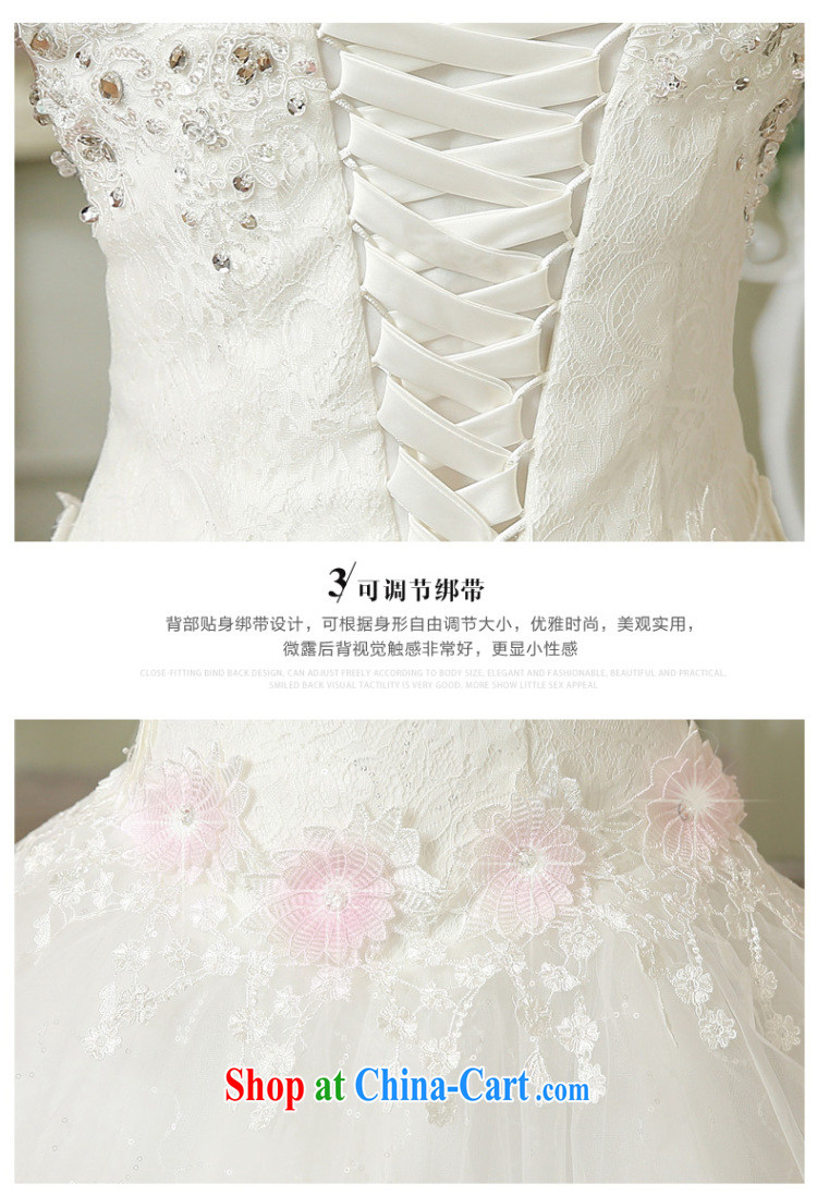 Korean style wedding dresses luxurious parquet drill lace beauty graphics thin the Field shoulder shoulders with strap wedding 2015 summer new promotions and white Custom size 7 Day Shipping pictures, price, brand platters! Elections are good character, the national distribution, so why buy now enjoy more preferential! Health