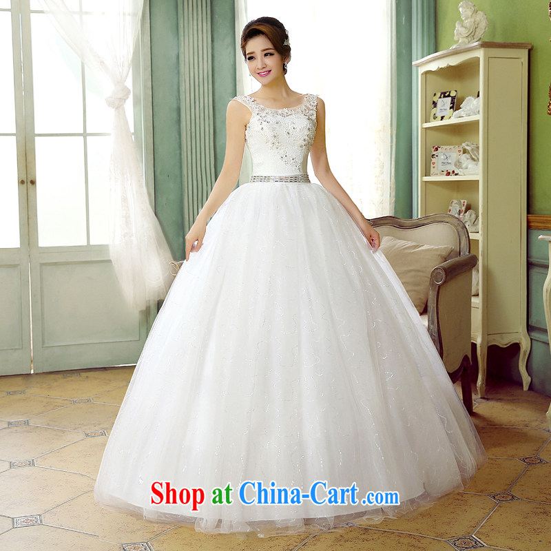 wedding dresses 2015 summer new stylish and wiped his chest straps lace inserts drill brides field shoulder larger graphics thin shaggy dress wedding pregnant high waist custom white Custom size 7 Day Shipping, 100 Ka-ming, and shopping on the Internet