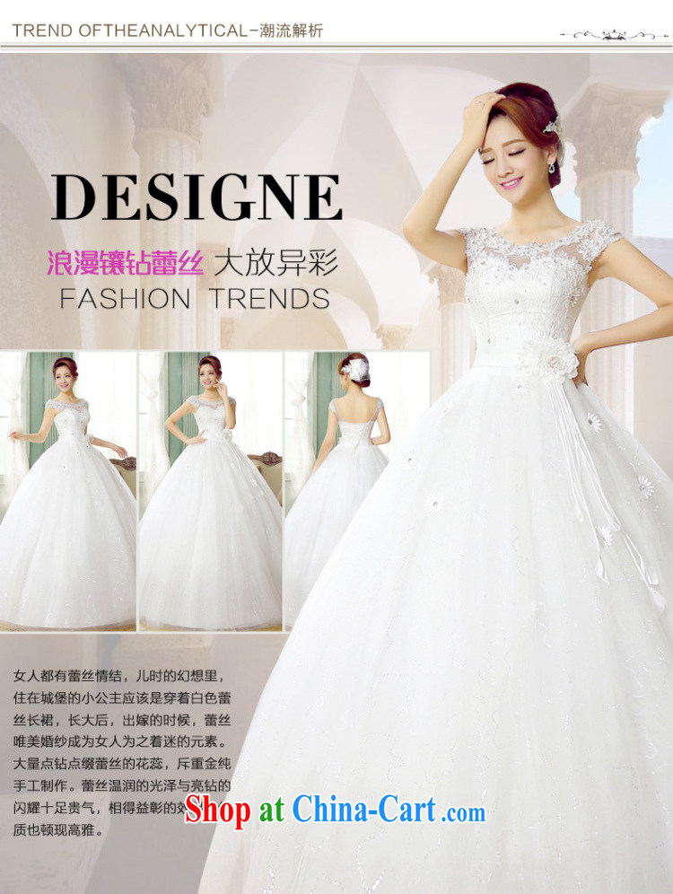 Summer 2015 new wedding dresses female marriages shoulders Korean modern parquet drill lace straps a Field shoulder wedding with, genuine white Custom Size 7 Day Shipping pictures, price, brand platters! Elections are good character, the national distribution, so why buy now enjoy more preferential! Health