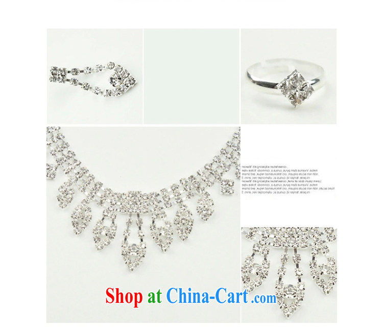 Wedding bridal wedding accessories necklace water drilling trend jewelry wedding dresses accessories earrings rings bracelets white pictures, price, brand platters! Elections are good character, the national distribution, so why buy now enjoy more preferential! Health