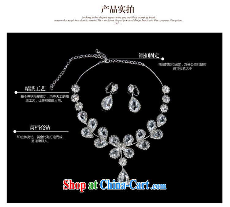 100 the ball tear drop new bride sweet crystal necklace earrings bridal fine jewelry wedding dresses with white pictures, price, brand platters! Elections are good character, the national distribution, so why buy now enjoy more preferential! Health