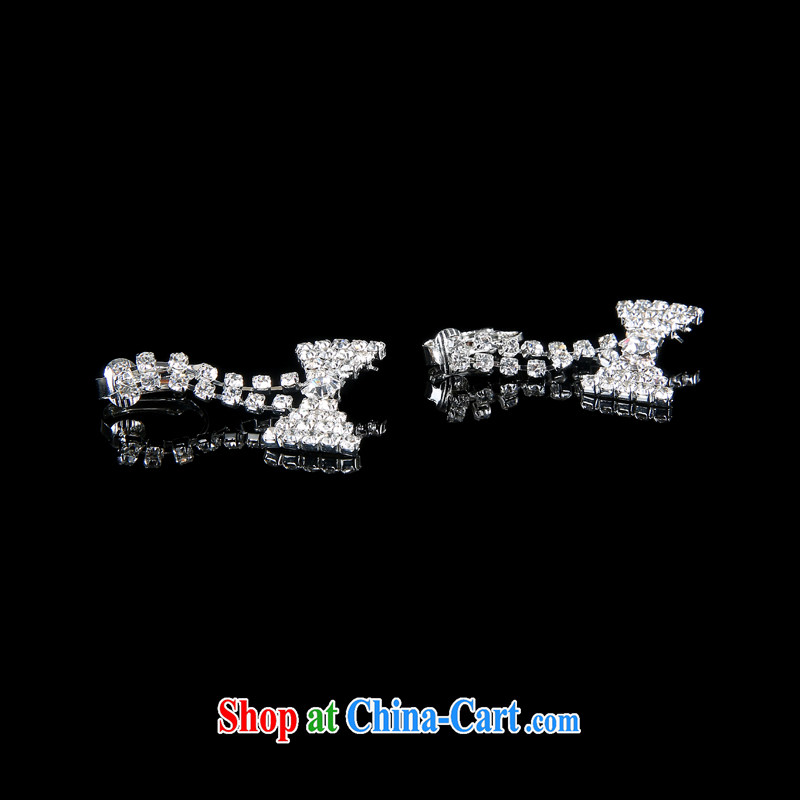 100 the ball snowflake sweet crystal necklace earrings bridal wedding fine jewelry wedding dresses accessories 2015 new wedding jewelry wedding jewelry white, 100-ball (Ball Lily), online shopping