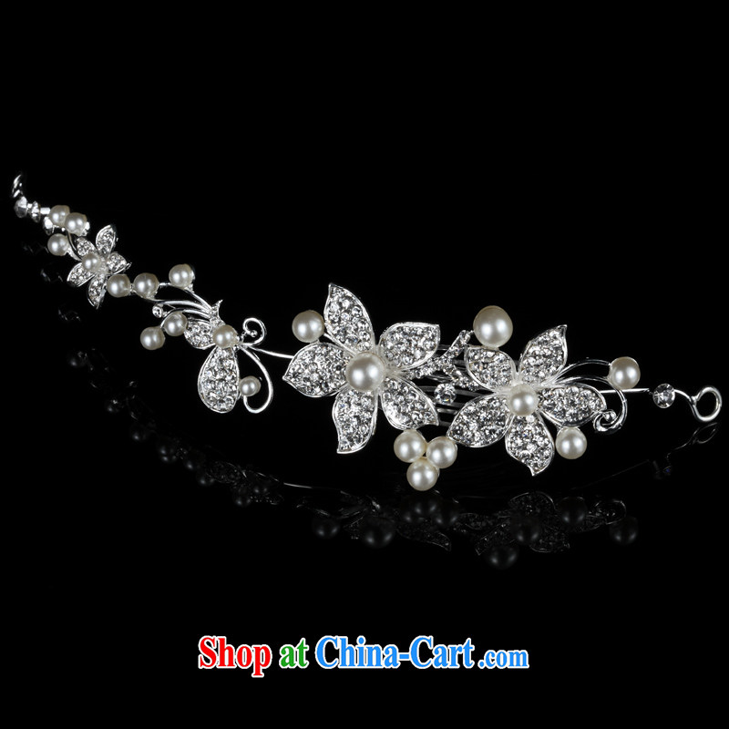 Korean bridal head-dress wedding dresses dresses jewelry accessories accessories bridal wedding wedding jewelry 2015 new bridal hair accessories for jewelry and ornaments white, 100-ball (Ball Lily), and shopping on the Internet