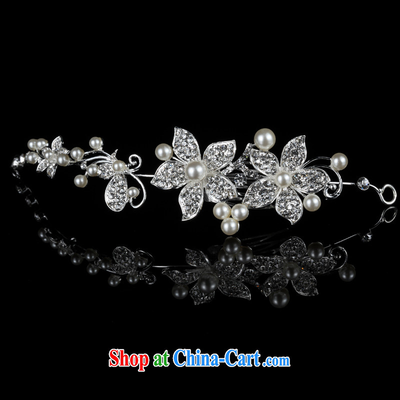 Korean bridal head-dress wedding dresses dresses jewelry accessories accessories bridal wedding wedding jewelry 2015 new bridal hair accessories for jewelry and ornaments white, 100-ball (Ball Lily), and shopping on the Internet