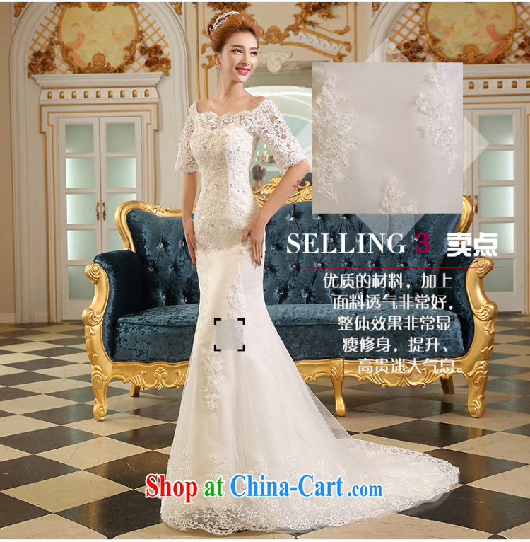 The Vanessa wedding dresses 2015 summer Korean bridal wedding dress long white, the code at Merlion cultivating a Field double-shoulder cuff in small-tail strap wedding white XL (the Chest on the 3 piece) pictures, price, brand platters! Elections are good character, the national distribution, so why buy now enjoy more preferential! Health