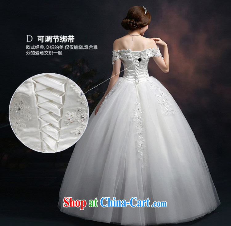 100 the ball 2015 winter new wedding dresses bridal wedding wedding shoulders retro lace wedding a shoulder with a strap graphics thin wedding dresses white L pictures, price, brand platters! Elections are good character, the national distribution, so why buy now enjoy more preferential! Health