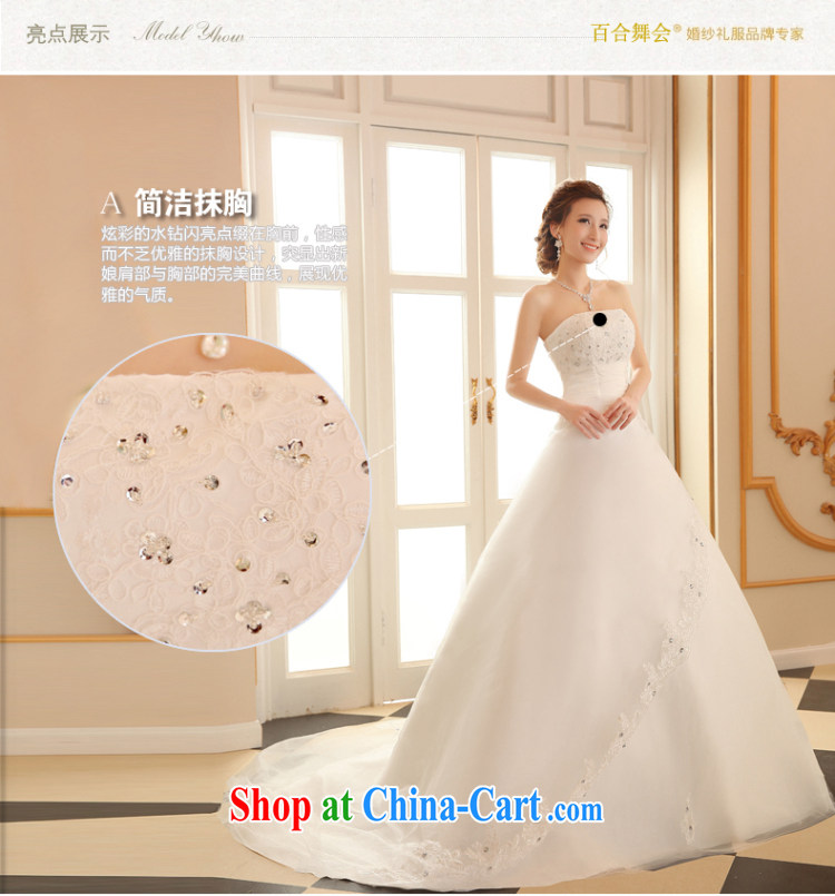 100 the ball wedding dresses summer 2015 new wedding band wedding dresses with bare chest wedding Korean version the trailing white marriages wedding dresses white XXL pictures, price, brand platters! Elections are good character, the national distribution, so why buy now enjoy more preferential! Health