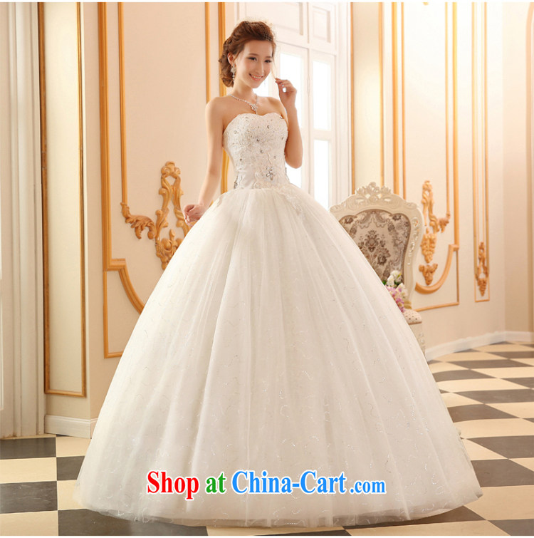 100 the ball wedding dresses new 2015 winter Korean fashion erase chest wedding lace straps bridal wedding, wedding with wedding dresses white XXL pictures, price, brand platters! Elections are good character, the national distribution, so why buy now enjoy more preferential! Health