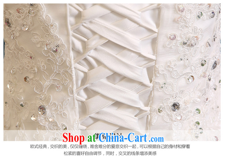 The Vanessa wedding dresses summer 2015 new marriages Wedding Fashion Korean wedding a shoulder-length, wedding white crowsfoot wedding tail wedding white S (A double-shoulder sleeves, stylish) pictures, price, brand platters! Elections are good character, the national distribution, so why buy now enjoy more preferential! Health