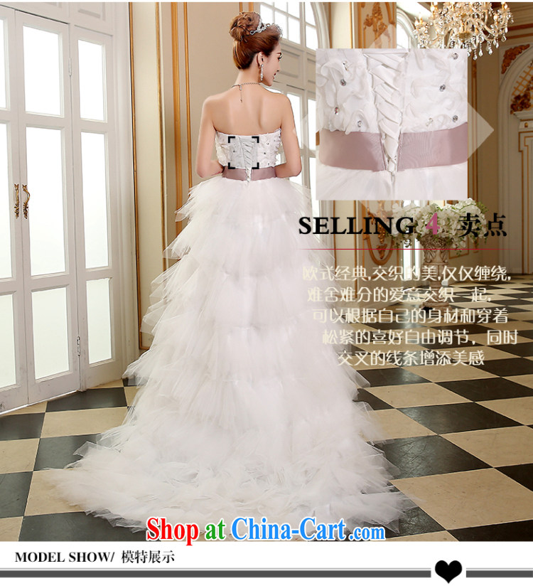 The Vanessa wedding dresses summer 2015 new Korean wedding chest bare wedding bridal marriage wedding white short-tail wedding beauty tie wedding white S (white, with small tails) pictures, price, brand platters! Elections are good character, the national distribution, so why buy now enjoy more preferential! Health