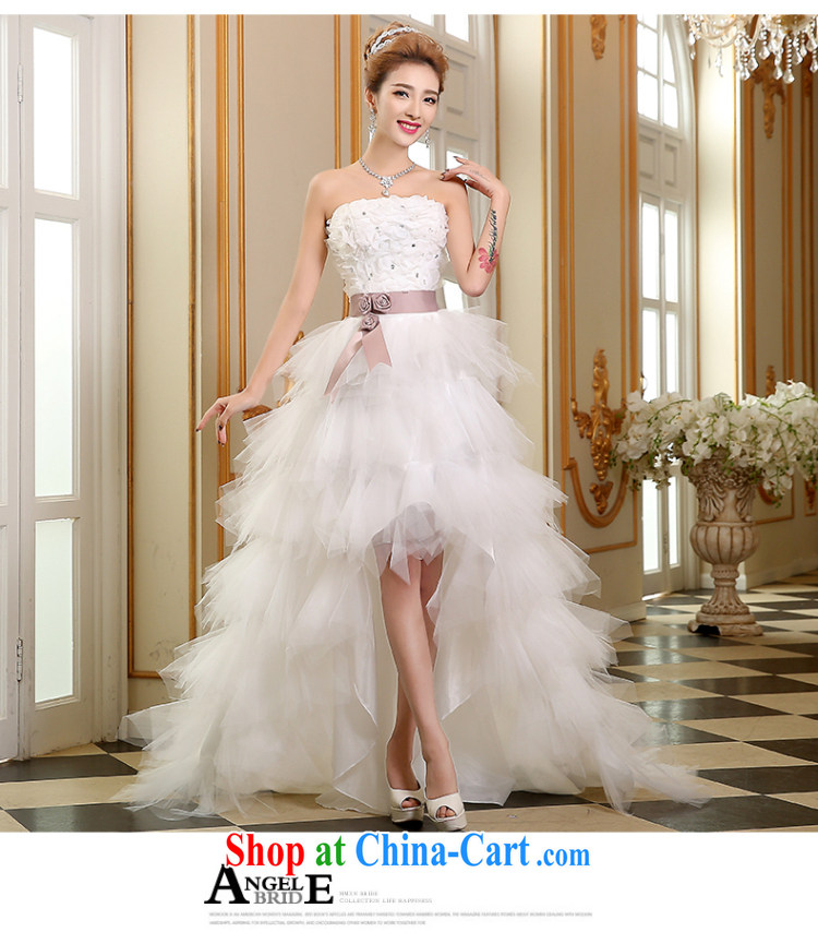 The Vanessa wedding dresses summer 2015 new Korean wedding chest bare wedding bridal marriage wedding white short-tail wedding beauty tie wedding white S (white, with small tails) pictures, price, brand platters! Elections are good character, the national distribution, so why buy now enjoy more preferential! Health