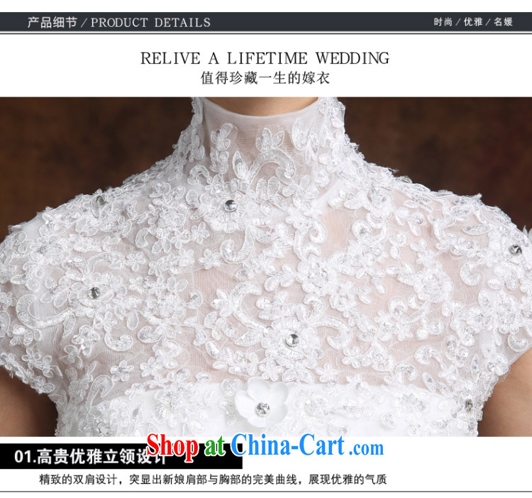 The Vanessa wedding dresses 2015 summer new marriages Wedding Fashion Korean version with shaggy dress white lace long, cultivating a strap wedding female white XL (the Chest on the 3 piece) pictures, price, brand platters! Elections are good character, the national distribution, so why buy now enjoy more preferential! Health