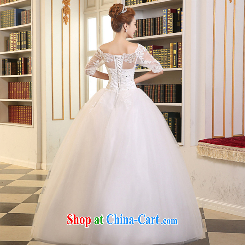The Vanessa wedding dresses 2015 summer new marriages a Field double-shoulder-length, with shaggy dress white beauty with wedding A field dress girls white XL (white with Princess skirt) and Vanessa (Pnessa), and, on-line shopping