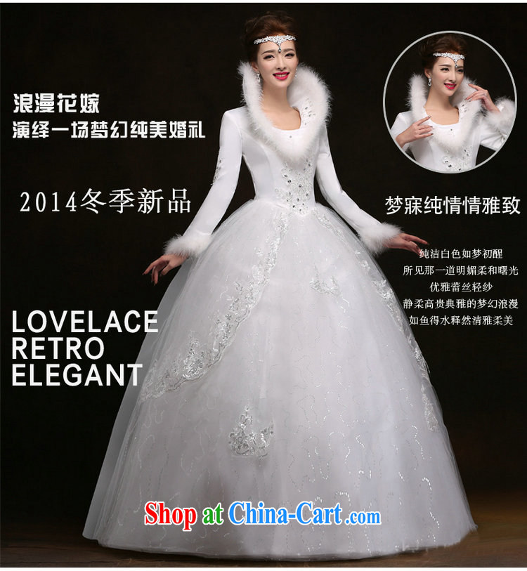 There are optimized color Kingfisher 2014 new winter bride, long-sleeved wedding thick warm winter marriage with wedding dresses winter 2063 YSB white XXL pictures, price, brand platters! Elections are good character, the national distribution, so why buy now enjoy more preferential! Health