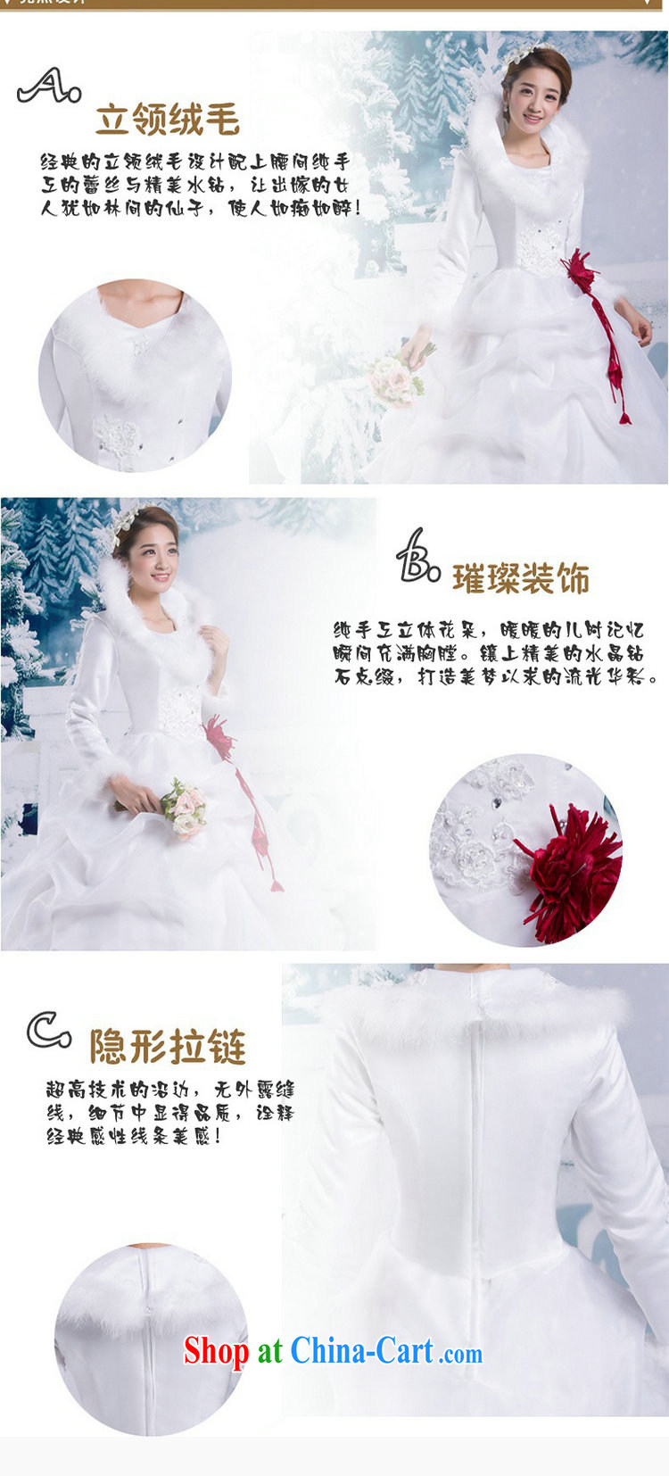 There are optimized color Kingfisher winter winter clothes new 2014 Korean winter long-sleeved wool collar thick winter, cotton wedding YSB 2064 white XXL pictures, price, brand platters! Elections are good character, the national distribution, so why buy now enjoy more preferential! Health