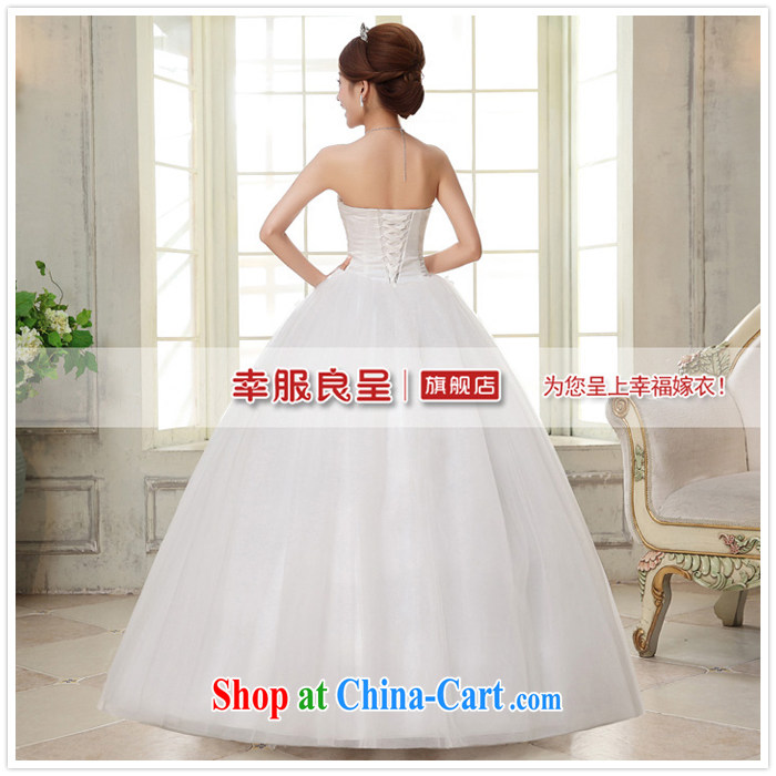 A good service is 2015 new bride wedding dress wiped chest White Graphics thin with wedding dresses white 2XL pictures, price, brand platters! Elections are good character, the national distribution, so why buy now enjoy more preferential! Health