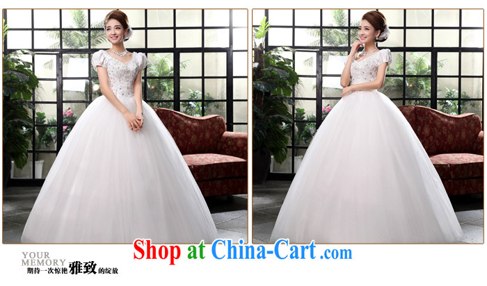 A good service is 2015 new Korean marriages for V Princess beauty with a strap wedding dress dress white M pictures, price, brand platters! Elections are good character, the national distribution, so why buy now enjoy more preferential! Health