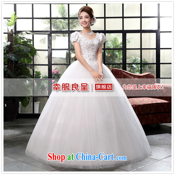 A good service is 2015 new Korean marriages for V Princess beauty with a strap wedding dress dress white M pictures, price, brand platters! Elections are good character, the national distribution, so why buy now enjoy more preferential! Health