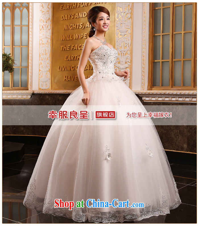 A good service is 2015 new Korean bridal fashion wiped his chest, wedding dress lace inserts drill simple wedding dress white 4XL pictures, price, brand platters! Elections are good character, the national distribution, so why buy now enjoy more preferential! Health