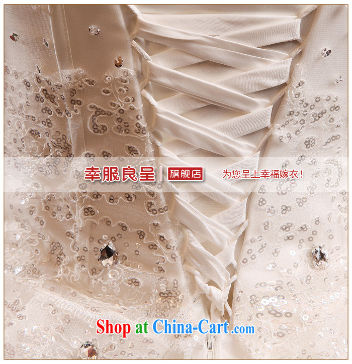 A good service is 2015 new Korean bridal fashion wiped his chest, wedding dress lace inserts drill simple wedding dress white 4XL pictures, price, brand platters! Elections are good character, the national distribution, so why buy now enjoy more preferential! Health