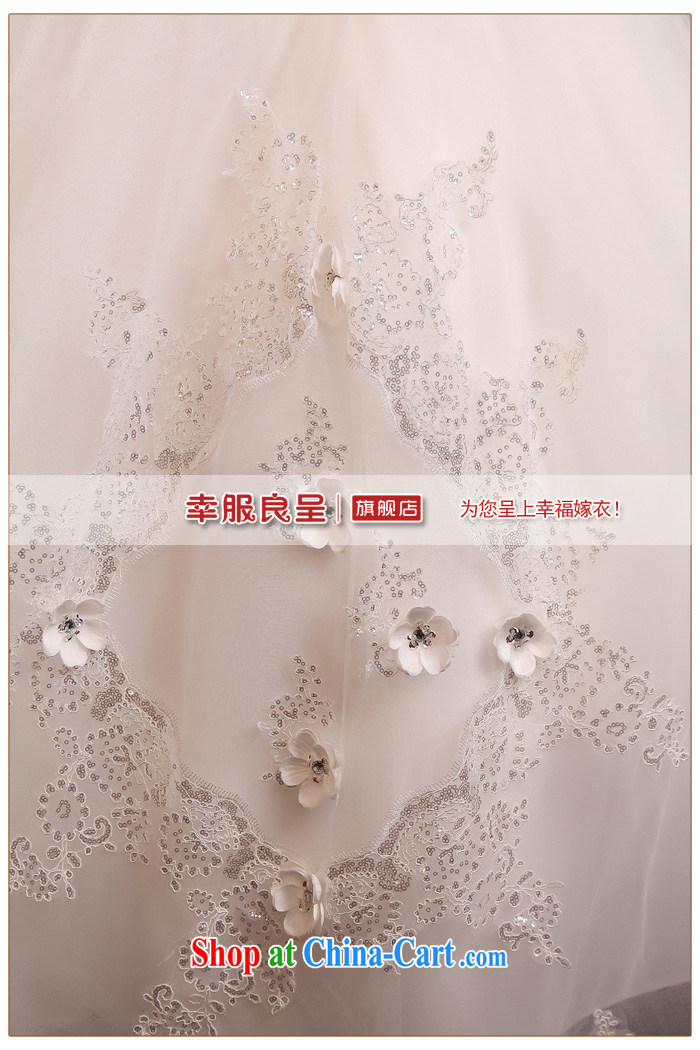 A good service is 2015 new Korean bridal fashion wiped his chest, wedding dress lace inserts drill simple wedding dress white 4XL pictures, price, brand platters! Elections are good character, the national distribution, so why buy now enjoy more preferential! Health