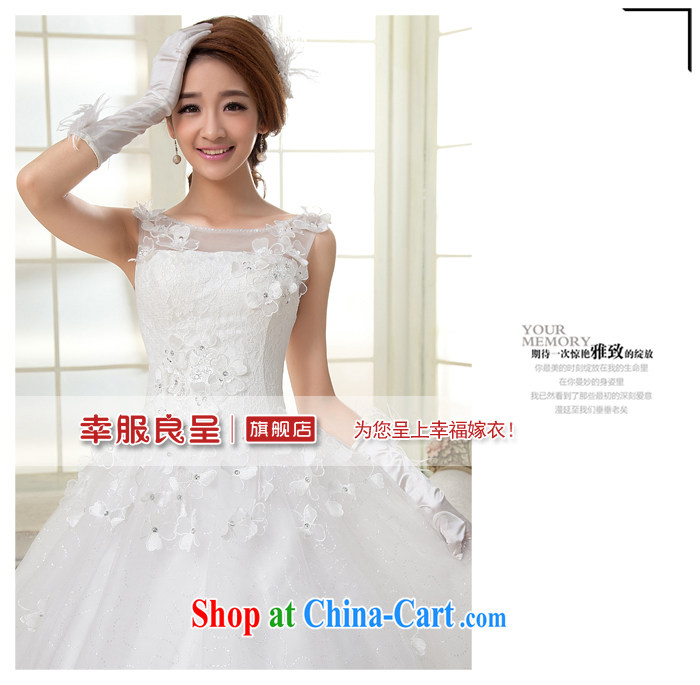 A good service is 2015 new marriages wedding field shoulder shoulders with beauty tie wedding dress dress white L pictures, price, brand platters! Elections are good character, the national distribution, so why buy now enjoy more preferential! Health