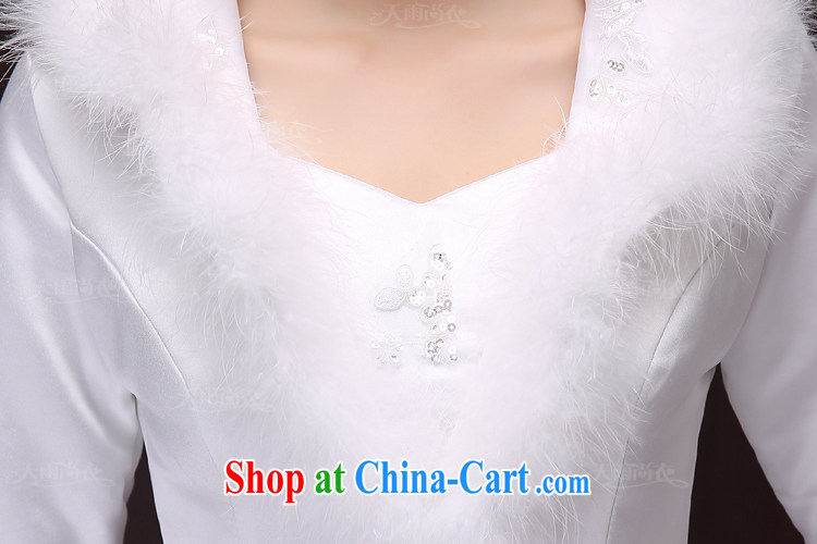 Rain is still clothing bridal wedding winter wedding white long-sleeved folder inserts cotton drill wedding toast the hotel serving the dress code HS 902 white XXL pictures, price, brand platters! Elections are good character, the national distribution, so why buy now enjoy more preferential! Health