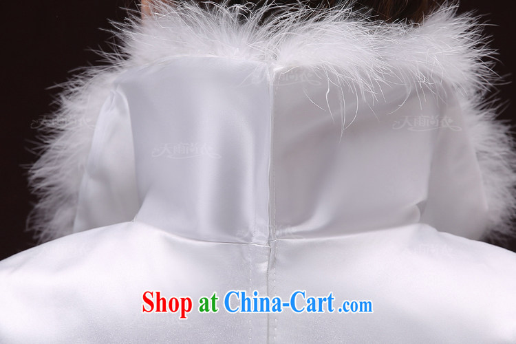 Rain is still Yi marriages winter wedding white long-sleeved folder inserts cotton drill with flowers and elegant hotel, toast clothing dress HS 903 white XXL pictures, price, brand platters! Elections are good character, the national distribution, so why buy now enjoy more preferential! Health