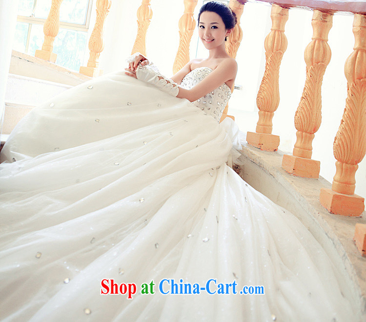 The bride's new Korean sweet Princess Deluxe grew up tails wedding 740 tail L pictures, price, brand platters! Elections are good character, the national distribution, so why buy now enjoy more preferential! Health