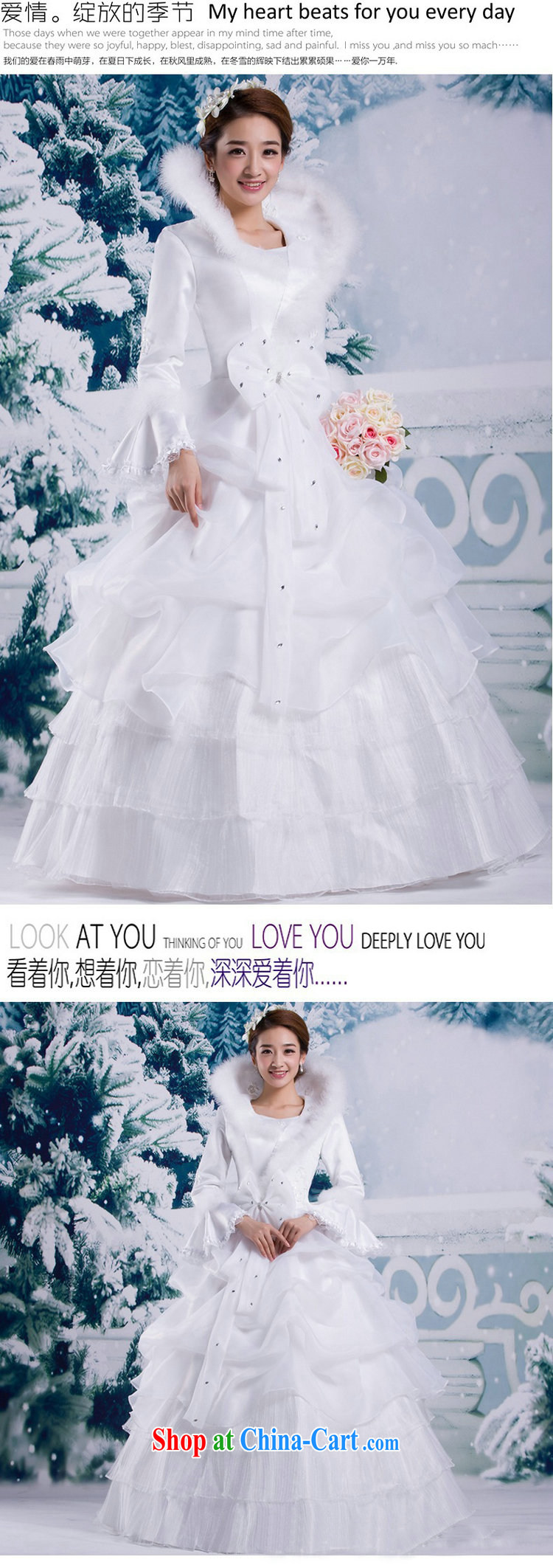 It is also optimized their swords into plowshares and winter, Korean winter wedding dresses 2014 new upscale, for gross for the long-sleeved cotton thick with YSB 2082 white XXL pictures, price, brand platters! Elections are good character, the national distribution, so why buy now enjoy more preferential! Health