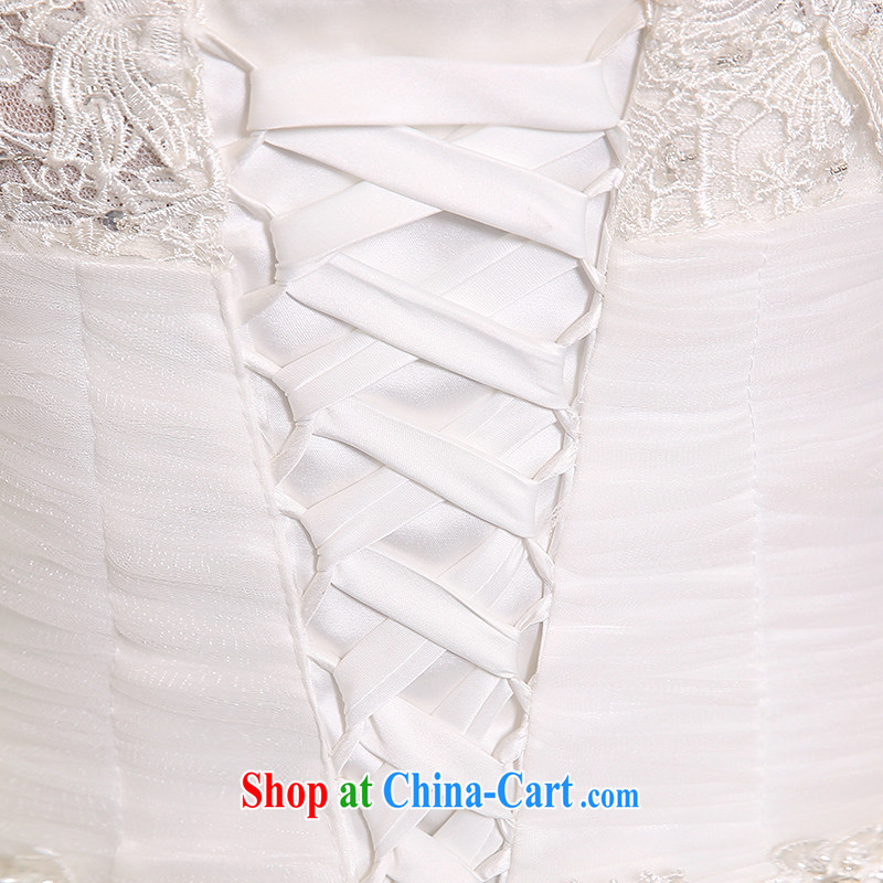 Sophie HIV than 2015 stylish summer marriages wedding dresses a bare shoulders chest wedding tie lace beauty graphics thin elegant wedding white L, Abby (SOFIE ABBY), online shopping
