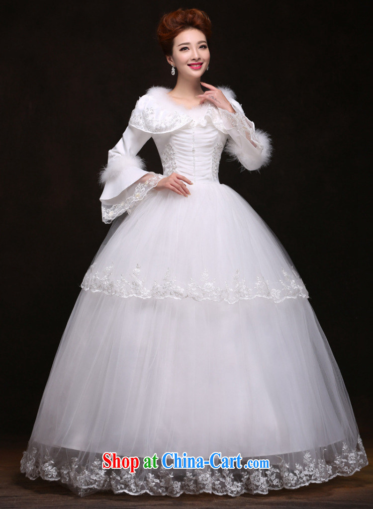 It is also optimized the hatchet cotton warm winter clothing with bridal wedding dresses YFTK 2087 white L pictures, price, brand platters! Elections are good character, the national distribution, so why buy now enjoy more preferential! Health