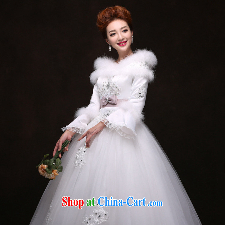 There are optimized color Kingfisher winter, Thicken the Field shoulder long-sleeved the cotton wedding dresses YFTK 2088 white XXL pictures, price, brand platters! Elections are good character, the national distribution, so why buy now enjoy more preferential! Health