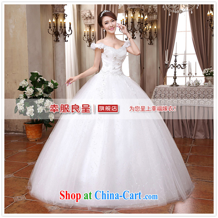 A good service is 2015 new Korean bridal wedding dress V for cultivating long with graphics thin wedding dress white XXL pictures, price, brand platters! Elections are good character, the national distribution, so why buy now enjoy more preferential! Health