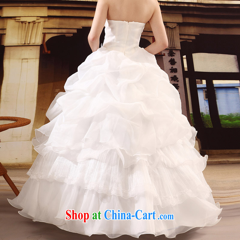 The bride's wedding dresses new Korean-style wedding dresses Princess sweet wiped his chest, wedding band L 531, a bride, and shopping on the Internet