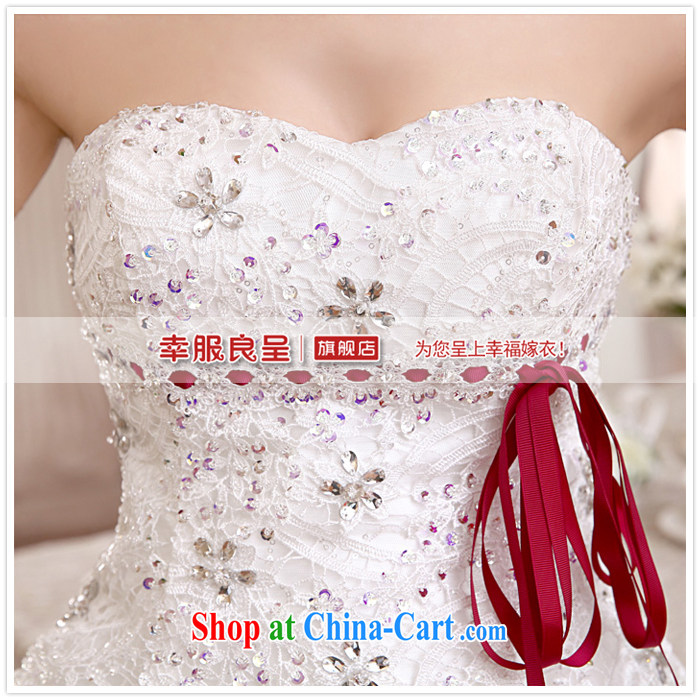 A good service is 2015 new Korean bridal wedding dress wiped chest strap with sweet Princess wedding dress white XXL pictures, price, brand platters! Elections are good character, the national distribution, so why buy now enjoy more preferential! Health